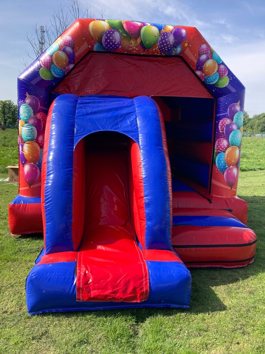 Balloon Castle With Slide